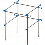 Estructura de Cuelgue Tubular para Cámara